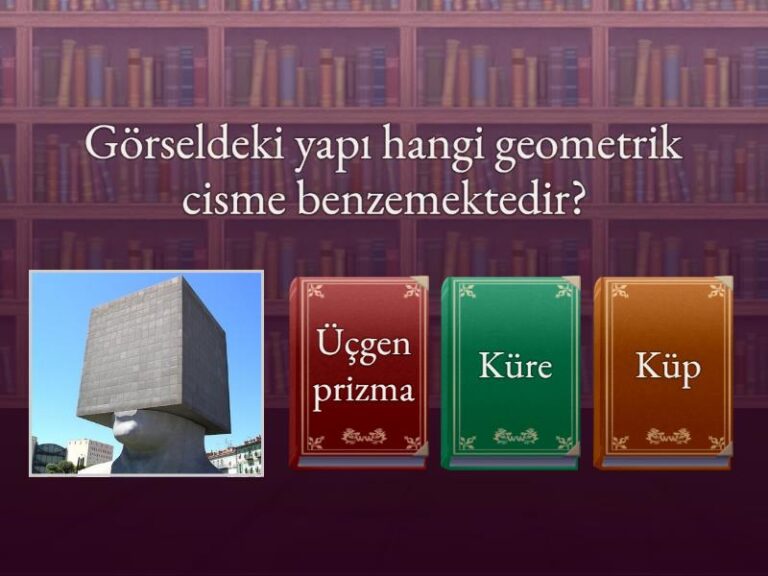 2. Sınıf Geometrik cisim modelleri