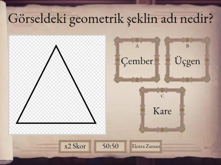 2. Sınıf Geometrik Şekil Modelleri