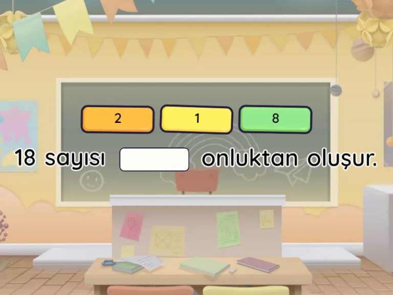 2. Sınıf Onluk ve birliklere ayırma