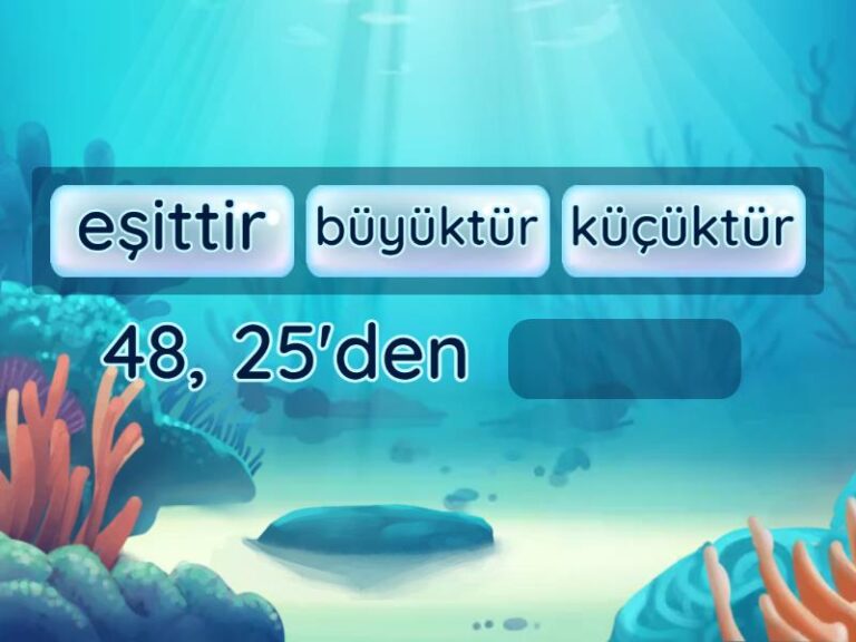 2. Sınıf Sayıları karşılaştırma ve sıralama