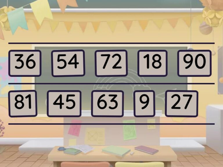 3. Sınıf 9’ar Ritmik Sayma