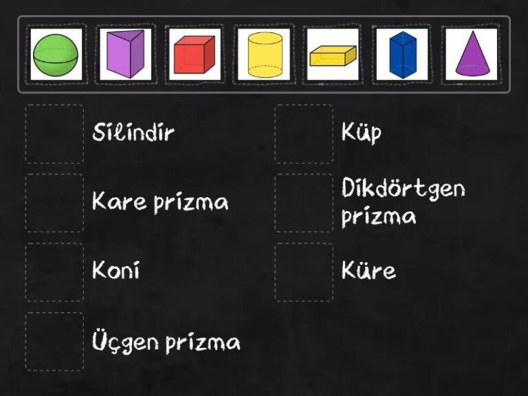 3. Sınıf Geometrik cisimler
