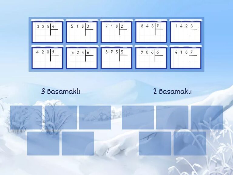 4. Sınıf Bölümün basamak sayısı